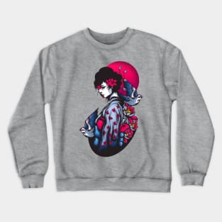 Geisha Girl Crewneck Sweatshirt